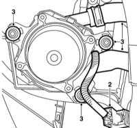5.5.4 Снятие и установка компонентов системы SAI Saab 95