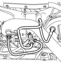10.9 Снятие и установка тормозных линий Saab 95