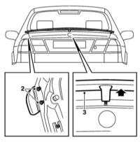 12.1.3 Снятие и установка спойлеров Saab 95