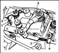 6.4.9 Проверка и корректировка установки фаз впрыска ТНВД Skoda Felicia