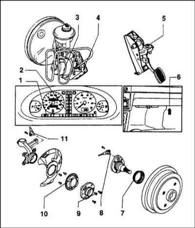 11.20 Система антиблокировки тормозов (ABS)-общая информация Skoda Felicia
