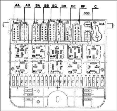 14.0 Бортовое электрооборудование Skoda Felicia
