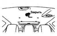 2.1.9 Верхние люки (при соответствующей комплектации) Subaru Legacy Outback