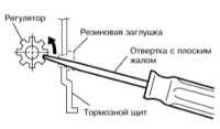 3.18 Проверки и регулировки тормозной системы Subaru Legacy Outback