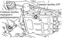 3.24 Замена ATF автоматической трансмиссии Subaru Legacy Outback
