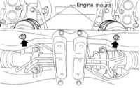 4.5.12 Снятие и установка поддона картера и маслозаборника Subaru Legacy Outback
