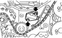 4.6.5 Снятие и установка газораспределительных цепей Subaru Legacy Outback