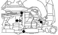 5.3.14 Проверка состояния, снятие и установка компрессора системы К/В Subaru Legacy Outback