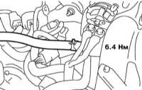 6.2.7 Снятие, обслуживание и установка впускного трубопровода Subaru Legacy Outback