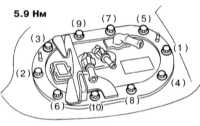 6.2.8 Обслуживание топливного насоса Subaru Legacy Outback