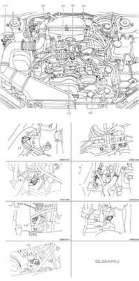 6.2.18 Снятие и установка компонентов системы впрыска топлива Subaru Legacy Outback