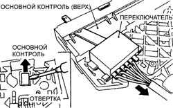 4.2.3 Панель управления отопителем Субару Легаси 1990-1998 г.в.