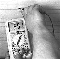 14.1.22 Проверка обогревателя заднего стекла Субару Легаси 1990-1998 г.в.