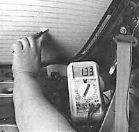 14.1.22 Проверка обогревателя заднего стекла Субару Легаси 1990-1998 г.в.