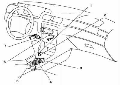 8.2.8 Система блокировки рычага переключения передач Toyota Camry