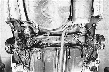 9.0 Ходовая часть Toyota Camry
