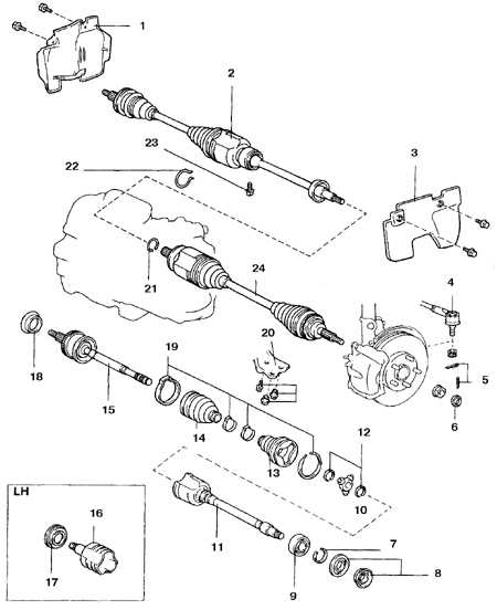 9.3.3 Замена чехлов полуоси Toyota Camry