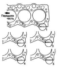 4.3.12 Снятие, установка, разборка и сборка головки цилиндров Toyota Land Cruiser
