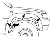 14.16 Снятие и установка антенны радиоприемника Toyota Land Cruiser