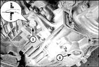 2.18 Проверка уровня масла в раздаточной коробке Toyota Land Cruiser