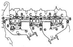 3.1.8 Всасывающий и выпускной коллекторы Toyota Land Cruiser