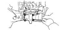 7.3.3 Диафрагма пневмопровода (ранние модели) Toyota Land Cruiser