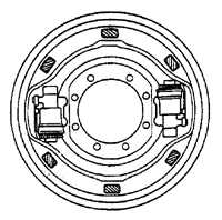 8.6 Колодки барабанных тормозов Toyota Land Cruiser