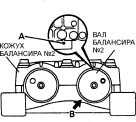 5.22 Установка сборки балансира (двигатель 5S-FE) Toyota Camry
