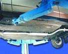 2.25 Поднятие автомобиля ВАЗ 2108