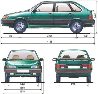 1.1 Технические характеристики автомобилей ВАЗ 2115
