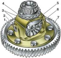 3.2.4 Разборка коробки передач ВАЗ 2115