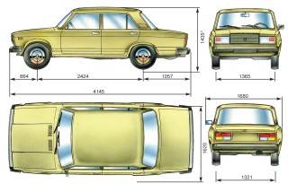 2.1 Техническая характеристика автомобилей ВАЗ 2107