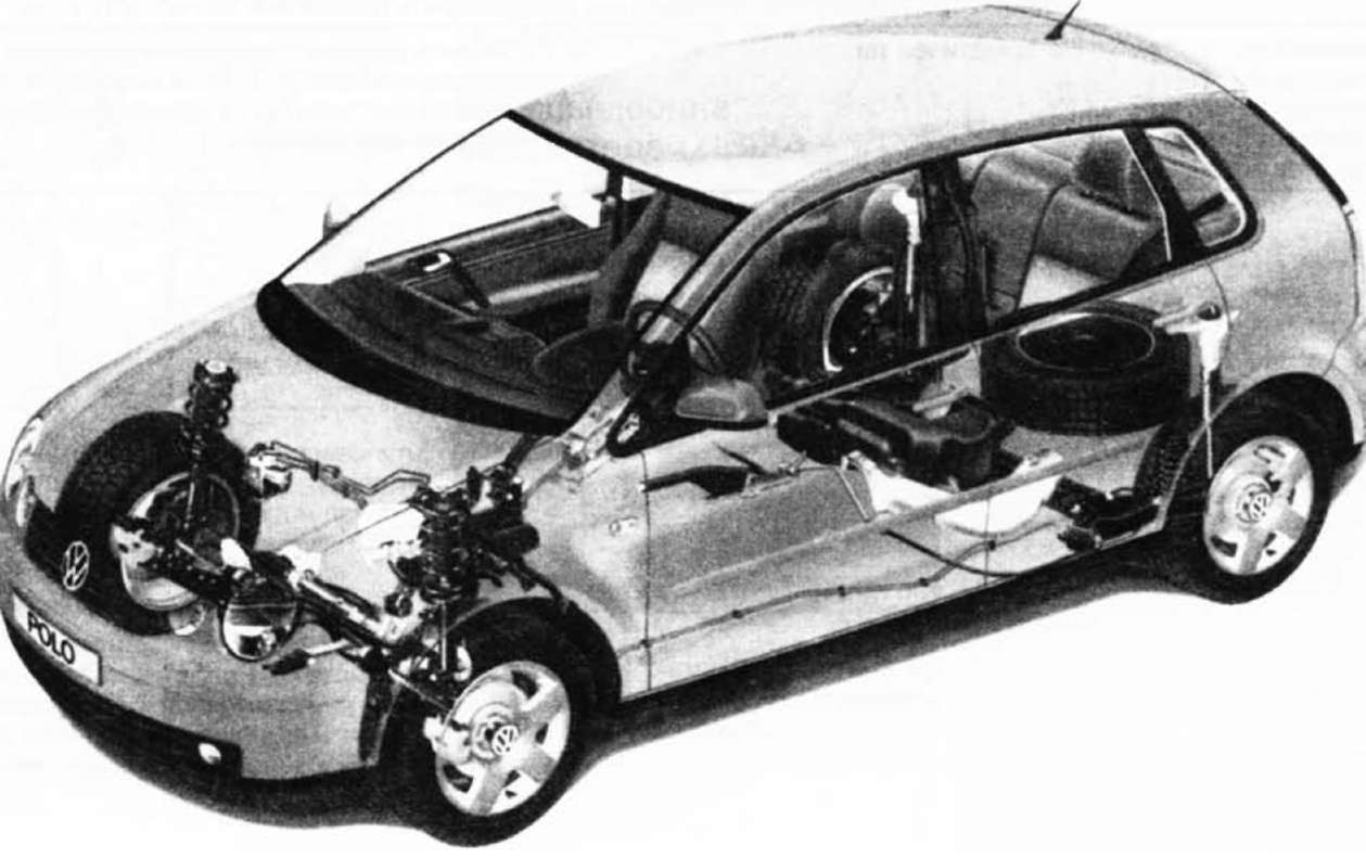 5.0 Шасси Фольксваген Поло 2001-2005