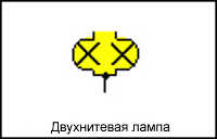 12.14.3 Условные обозначения элементов на электросхемах Volkswagen Golf II