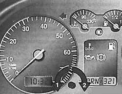 1.1.1 Контрольные приборы Volkswagen Golf IV