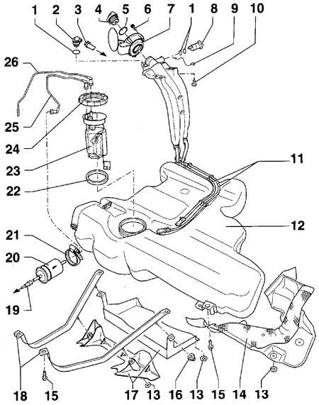 4.1.1 Автомобили с бензиновыми двигателями Volkswagen Golf IV