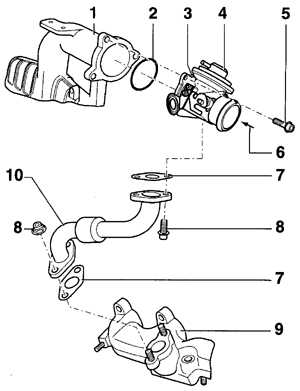 5.6 Снятие и установка лямбда-датчика Volkswagen Golf IV