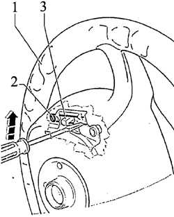 10.1 Снятие и установка подушки безопасности Volkswagen Golf IV