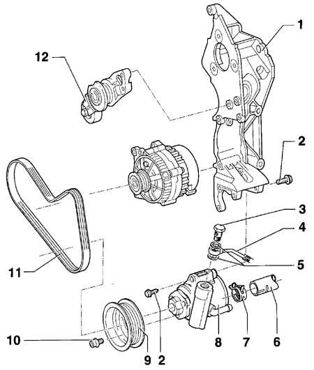 10.3 Снятие и установка наконечника рулевой тяги Volkswagen Golf IV