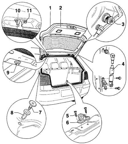 13.15.1 Двери Volkswagen Golf IV