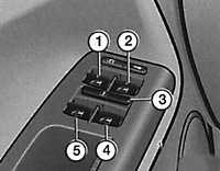 1.1.5 Электростеклоподъемники Volkswagen Passat B5