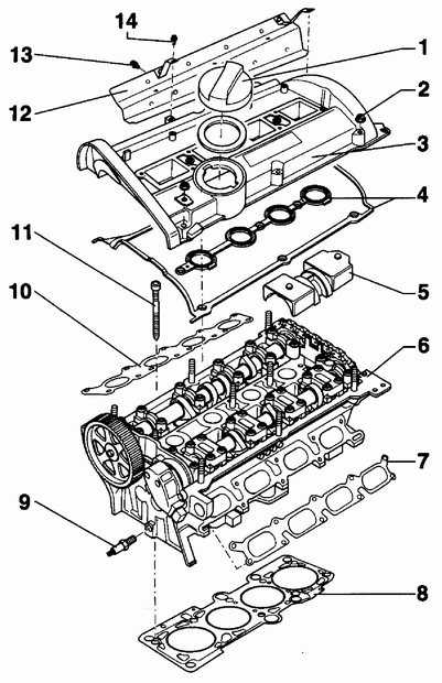 3.4.2 Головка блока цилиндров Volkswagen Passat B5