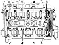 3.7.2 Снятие и установка головки блока цилиндров Volkswagen Passat B5
