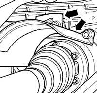 8.2.2 Снятие коробки передач Volkswagen Passat B5