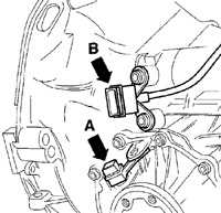 8.2.2 Снятие коробки передач Volkswagen Passat B5