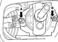 8.3.2 Регулировка механизма переключения передач Volkswagen Passat B5