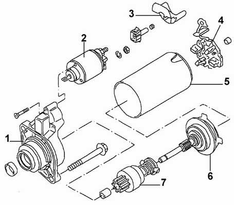 14.13 Стартер Volkswagen Passat B5