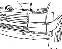9.3 Передняя замыкающая балка Volkswagen Transporter